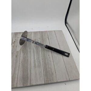 Vintage #3 Potato Vegetable Solid Blade Masher Black Handle Utensil 9 3/8"